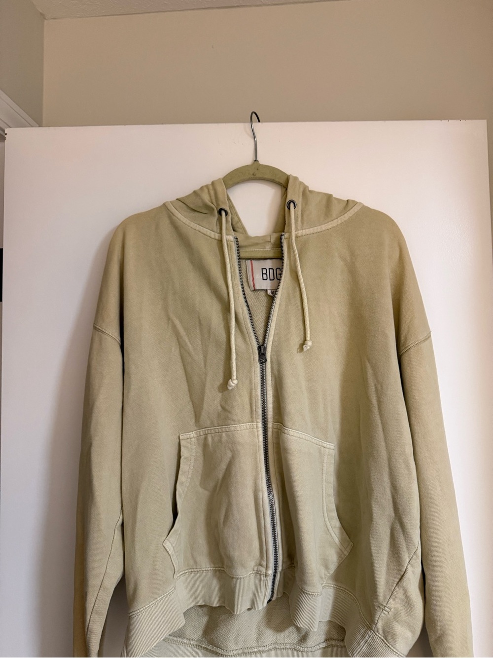 BDG Urban Outfitters Bonfire Full Zip Hoodie Washed - Picture 6 of 7